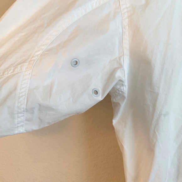 Limited White Hooded Anorak Jacket Size XS - Picture 7 of 8